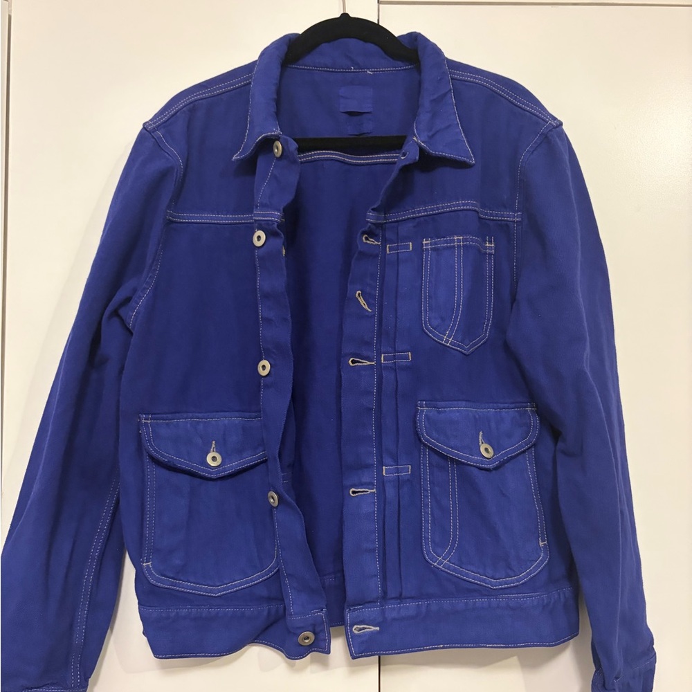 American Rag LA Exclusive Men's Denim Workwear Jacket - Classic Button Front